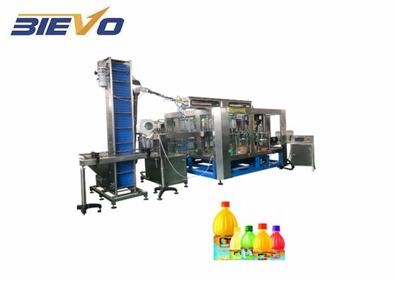OIN 9001 5000bph 3.5KW Juice Bottling Equipment Automatic Litchi Juice Packing Machine