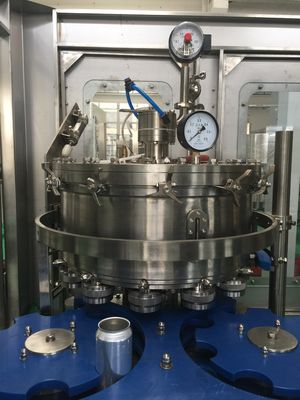 en aluminium 2000bph automatique peut PRESSION la machine de remplissage de bière