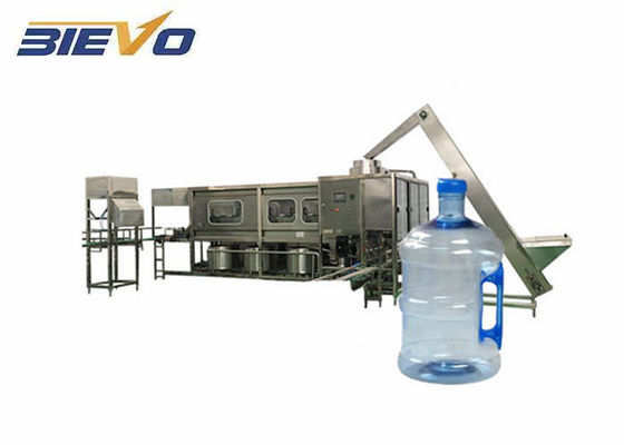 300BPH 5 l'eau de bouteille du gallon 20L remplissant chaîne de production de remplissage de l'eau de pot de machine/18.9L machine de remplissage de l'eau de baril