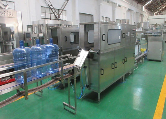 QGF-120 3 machine de remplissage de bouteilles d'eau du gallon 120bph