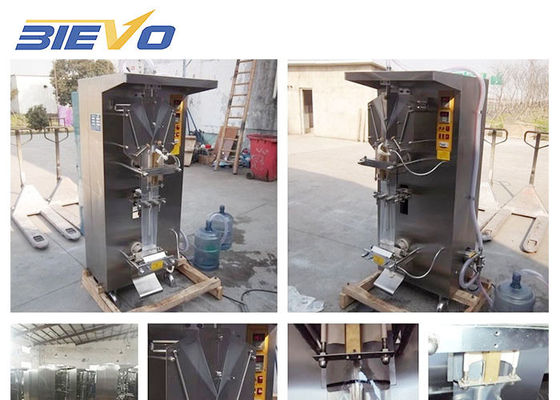 Machine de scellage de la machine de remplissage de sachet de l'eau de film du PE 1.6KW 160-320mm
